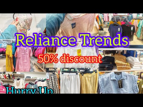 Reliance Trends Latest Summer/Winter🛍 Collection 2024|| 50% Off on Clothing