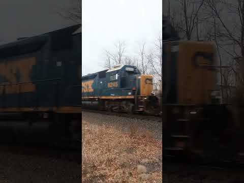 1/14/26 CSX M 439 with 6 engines 😎🇺🇲