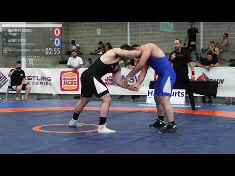 HARRISON ROURKE vs AHMED TEBBO - 92-97 KG - Wrestling Super Series 3 - Nov 2022 Freestyle, Australia