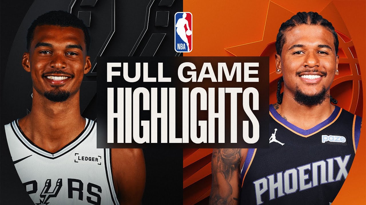 SPURS at SUNS | NBA PRESEASON FULL GAME HIGHLIGHTS | October 10, 2026