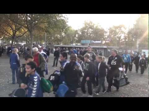 1 - Arrivée au stade des U11 de Geispolsheim