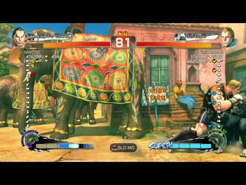 SSF4 AE: Ixion_90 (Dan) vs NinjaRotbah (Abel)