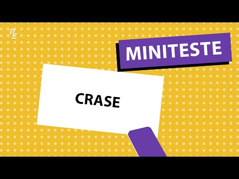 MINITESTE CRASE 1