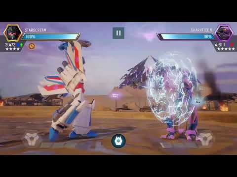 Transformers: Forged to Fight - Starscream vs Sharkticon