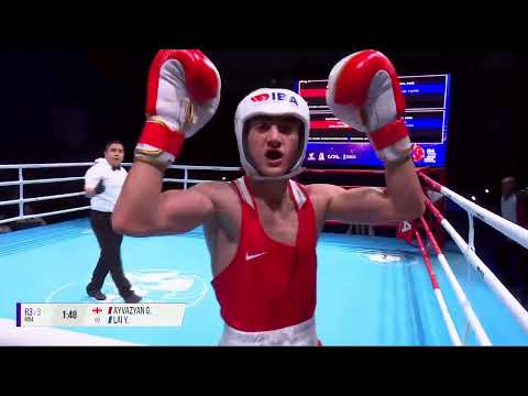21-11-2022 SPAIN BOXING (54kg) RED AYVAZYAN GOR GEO VS BLUE LAIYAN-LIN TPE -RSC R3-მესამე გამარჯვება