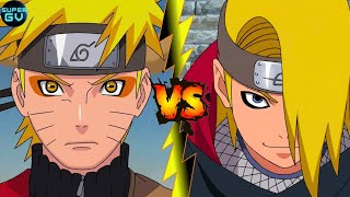 NARUTO VS DEIDARA QUEM VENCERIA ?