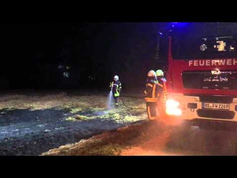 Flächenbrand bei Dremmen