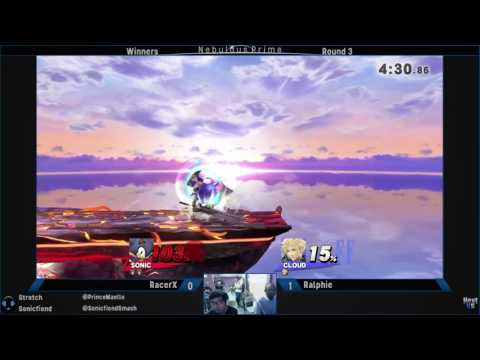 Nebulous Prime Sm4sh Singles #53: Winners - Round 3: RacerX vs. Ralphie