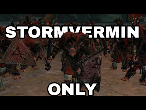 Can You BEAT Total Warhammer 3 Using ONLY StormVermin?