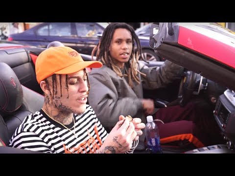 Lil Skies pulled up and caused a Car Accident