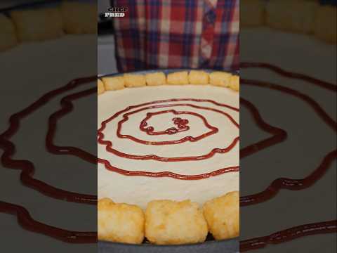 Minecrafts Tater Tot Frühstückspizza-Blockbuster!🥔🍕 #shorts #minecraft #tatertot #pizza