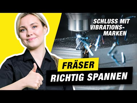 Schluss mit Vibrationsmarken: Fräser richtig spannen