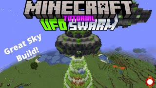 Minecraft How to Build a UFO -Tutorial-