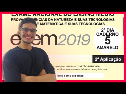 📙 ENEM 2019 PPL MATEMÁTICA: Resolução Completa! (🧠 Monitor Memorize José Guilherme)