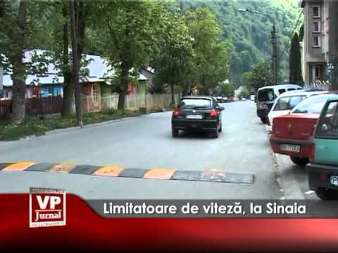 Limitatoare de viteză, la Sinaia