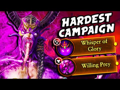 I Beat The Hardest Campaign On Legendary As N'kari In Total Warhammer 3!
