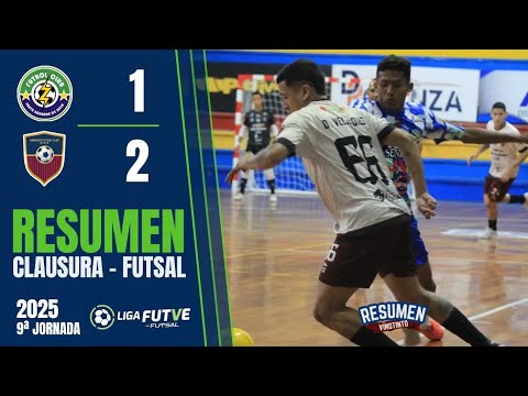 Santa Bárbara FC vs Monagas Futsal | RESUMEN | Liga FutVe Futsal - Clausura 2025 - Fecha 9