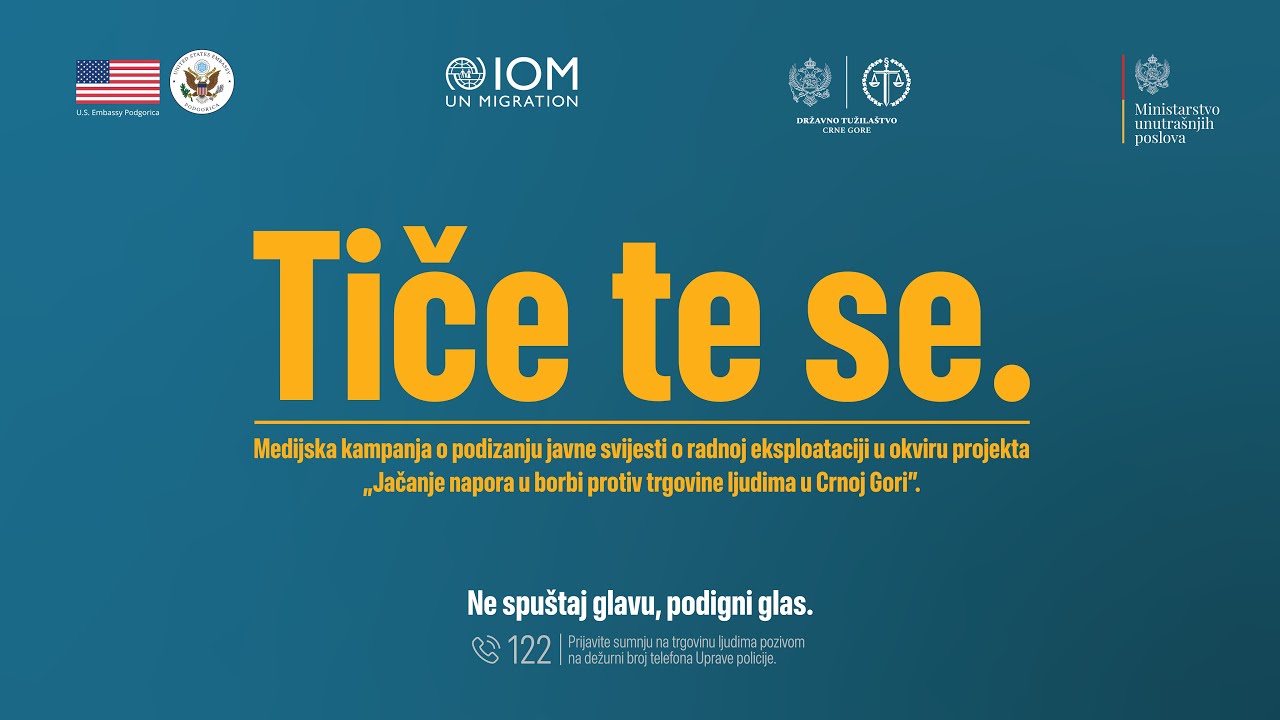 TIČE TE SE: Medijska kampanja o podizanju svijesti o radnoj eksploataciji