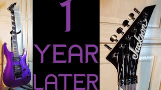 Video thumbnail for Jackson JS32 Dinky DKA: 1-Year Review by Wolfstar Soundscapes