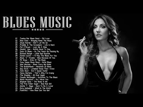 Slow Blues Jazz Music - Best Of Slow Blues/Rock Songs - Relaxing Electric Guitar blues