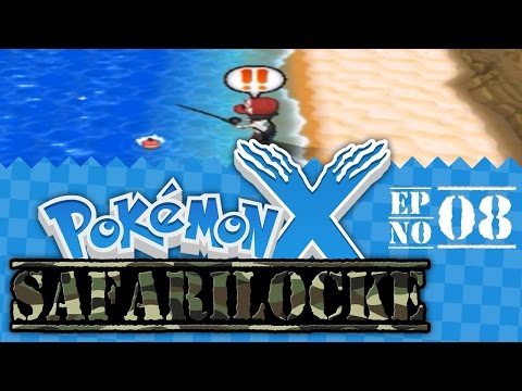 Pokémon X Safari Locke - Episode #08 "BEACH DISASTER"