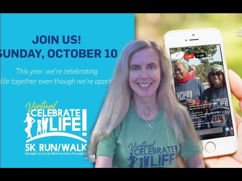 Celebrate Life 5K | October 10, 2021 | Message from SSM/SLU Transplant
