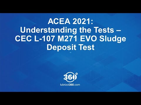 Thumbnail for ACEA 2021: Understanding the tests – CEC L-107 M271 EVO Sludge Deposit Test