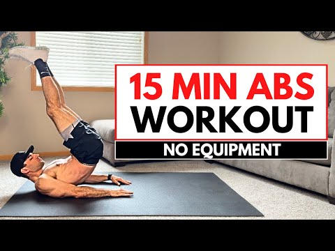15 Minute Ab Workout at Home for Six Pack Abs | No Equipment Needed