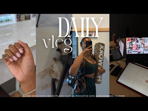 Taking Back Control Of My Life | slow mornings, pilates, cooking, planning, matcha recipe