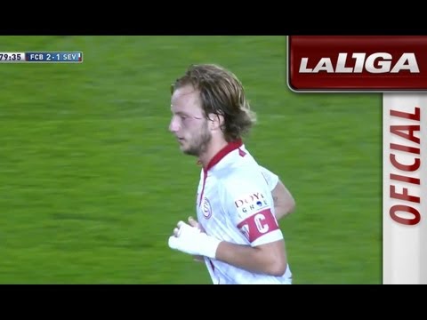 Gol de Ivan Rakitic (2-1) en el FC Barcelona - Sevilla FC - HD