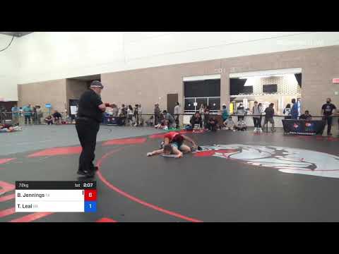 72 Kg Consolation - Breanna Denise Jennings, TX Vs Tiyanna Leal, OR