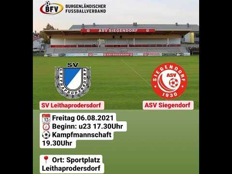 Highlights SV Leithaprodersdorf vs ASV Siegendorf (Tore der Siegendorfer)