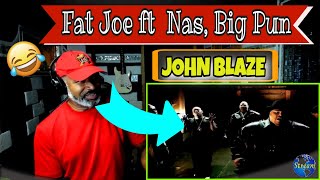 Fat Joe ft  Nas, Big Pun, Jadakiss &amp; Raekwon - John Blaze - Producer Reaction