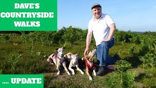 DAVE'S COUNTRYSIDE WALKS - UPDATE ON THE YOUTUBE CHANNEL
