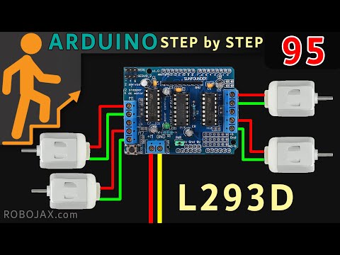 Arduino l293d expansion board motor drive shield