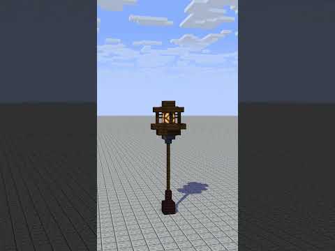 Minecraft Lamp Post Design Idea #24
