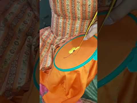 #handembroidery #creativeideas #embroidery #design #trendingshorts @art_craft214