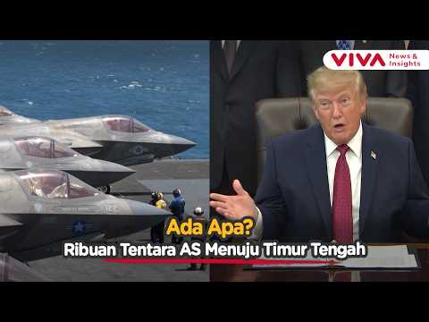 AS Kerahkan 9 000 Personel ke Timur Tengah, Ketegangan dengan Iran Kembali Memanas