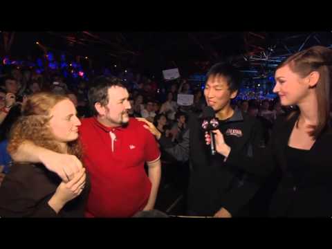 Red Shirt Guy hands over Doran's Ring ("DOUBLELIFT THE WEDDING CONGRATULATOR")