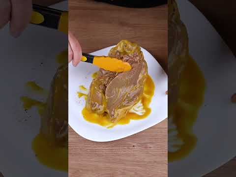 Put the meat in mustard, I learned this trick at a 5-star steakhouse