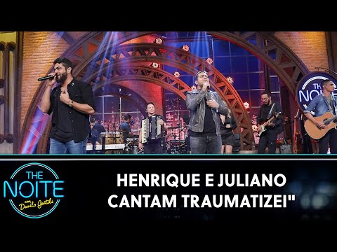 Henrique e Juliano cantam "Traumatizei" | The Noite (21/09/23)