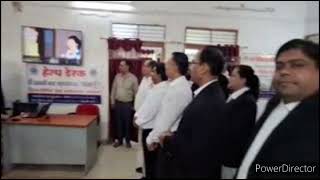 National Lok Adalat on 14th September, vehicle left for promotion of e-court and Lok Adalat;?>