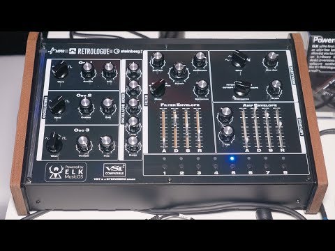Steinberg Retrologue - Superbooth 2019 - Audio Demo and Overview