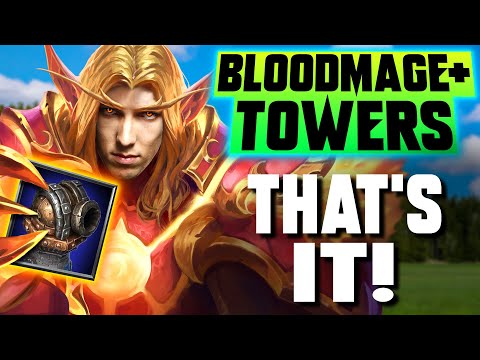 ONE BLOODMAGE, 2 CANNON TOWERS AND 2 SHEEP BOUNCERS WALK INTO A BAR - WC3 - Grubby