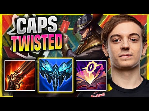 CAPS IS A BEAST WITH TWISTED FATE EVERFROST! - G2 Caps Plays Twisted Fate MID vs Kassadin! |