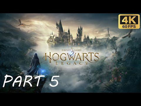 Hogwarts Legacy PS5 Gameplay Walkthrough Part 5 | 4K 60FPS | No Commentary