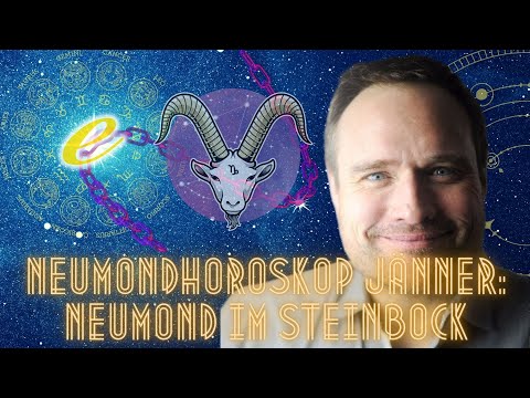 Astrologische Prognose: Neumond im Steinbock Jänner 2022