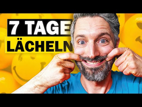 Das passiert, wenn du eine Woche krampfhaft lächelst ☺️ Selbstexperiment
