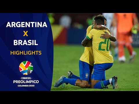 Argentina 0-3 Brasil l Preolímpico 2020