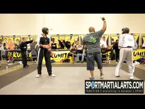 Jermond Wiggins v Jacob Gunn - Kumite Classic 2013 - Men's Team Sparring